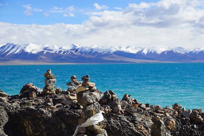 9 Days Lhasa Gyantse Shigatse Everest Namtso Group Tour - Tashilhunpo Monastery and the road back toward Lhasa