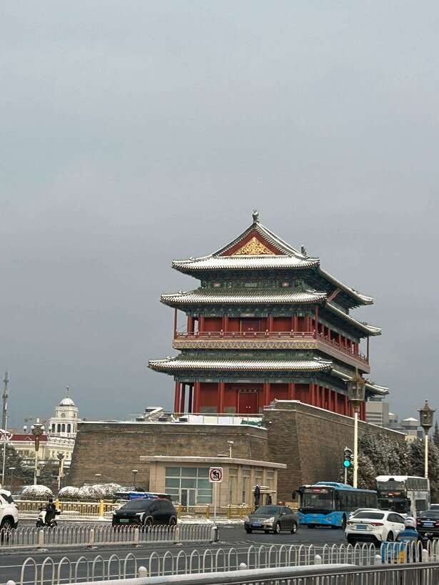 A Beijing Tour of Essentials Along the Central Axis - Walking toward the Tiananmen Gate and Forbidden City