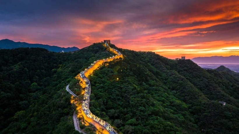 Beijing：Badaling Night Great Wall Ticket, Tour & Show - What happens between arrival and the 7:20 PM show