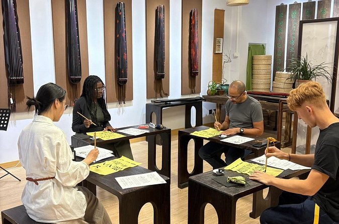 Beijing Culture: Tea Ceremony, Heritage Instrument & Calligraphy - Chinese calligraphy with a personal result