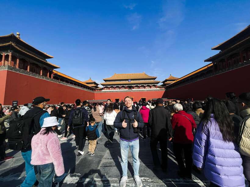 Beijing: Forbidden City and Tian’anmen Square Waking Tour - Entering the Forbidden City through its main sequence