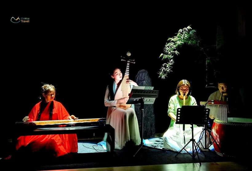 Beijing Hands-On Culture Tour: Tea, Instrument, Calligraphy - Calligraphy with brush, ink, and your own words