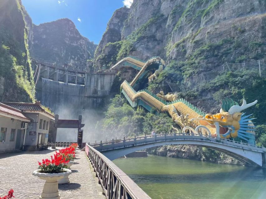 Beijing: Longqing Gorge w/Great Wall or Guyaju Private Tour - Entering Longqing Gorge by dragon escalator