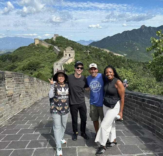 Beijing: Mutianyu Great Wall Private Tour w Language Option - Olympic Park after the wall