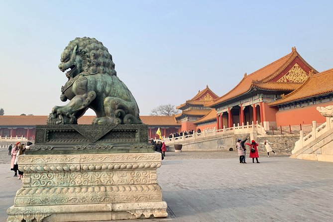 Beijing Private Layover Tour to Mutianyu Great Wall and Forbidden City - Tiananmen Square: a brief central stop