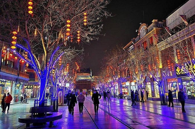 Beijing Private Night Walking Tour: Qianmen Street, Tian'ammen Square and Wangfujing Street - The National Centre for the Performing Arts and its 20-minute glow