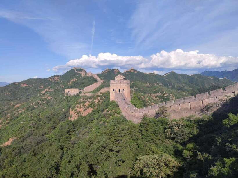 Beijing: Private Tour to Jinshanling Great Wall with Option - Arriving at a Ming Dynasty section with room to breathe