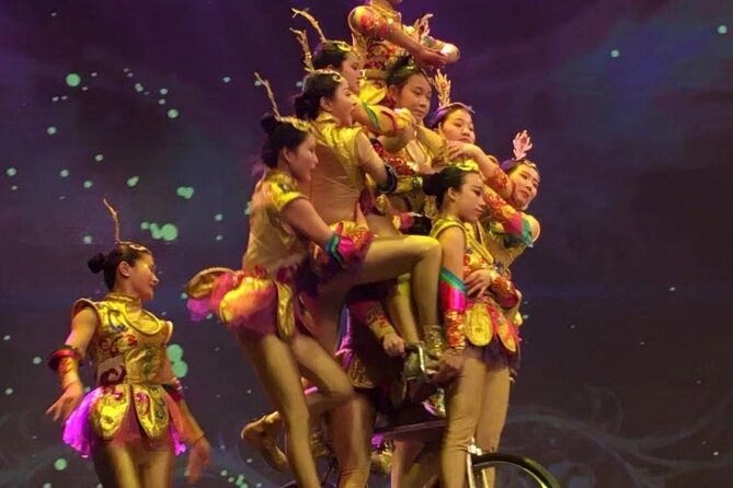 Beijing Red Theater Acrobatic Show with Private Transfer Service - The performance: skill, music, and a rising finale