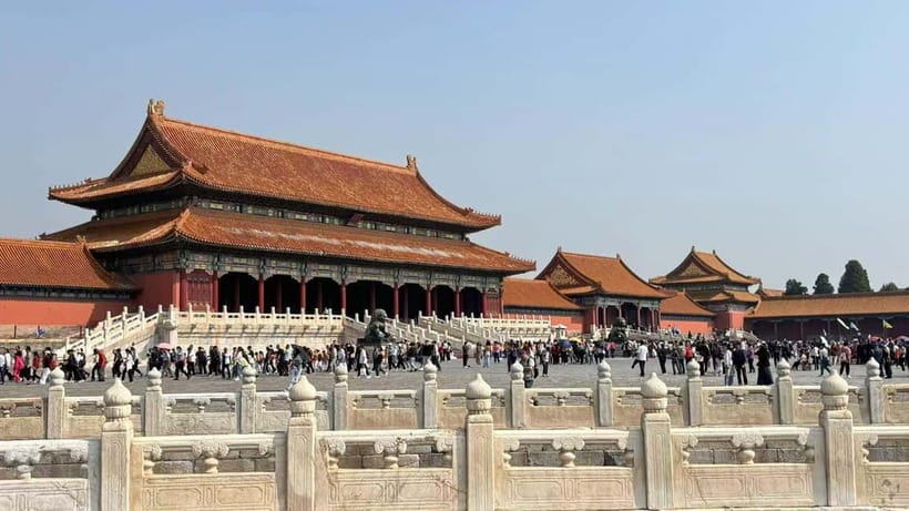 Beijing: The Forbidden City or Tiananmen Square Entry Ticket - Art, clocks, and the details between the courtyards