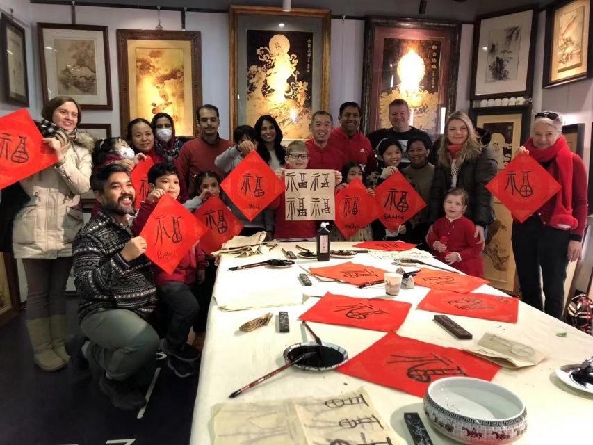 Beijing Wangfujing Calligraphy Class Nearby Forbidden City - A calm art lesson near Wangfujing