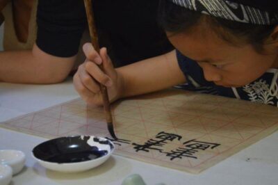 Beijing Wangfujing Calligraphy Class Nearby Forbidden City