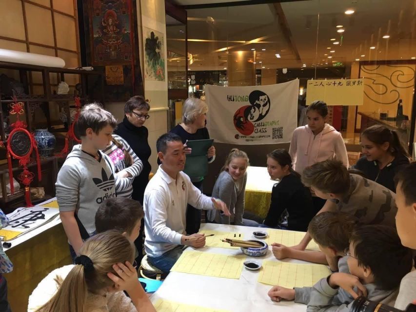 Beijing Wangfujing Calligraphy Class Nearby Forbidden City - Is $35 a fair price?