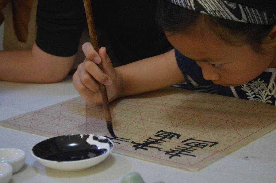 Beijing Wangfujing Calligraphy Class Nearby Forbidden City - Meeting your teacher at the Sun World Dynasty Hotel