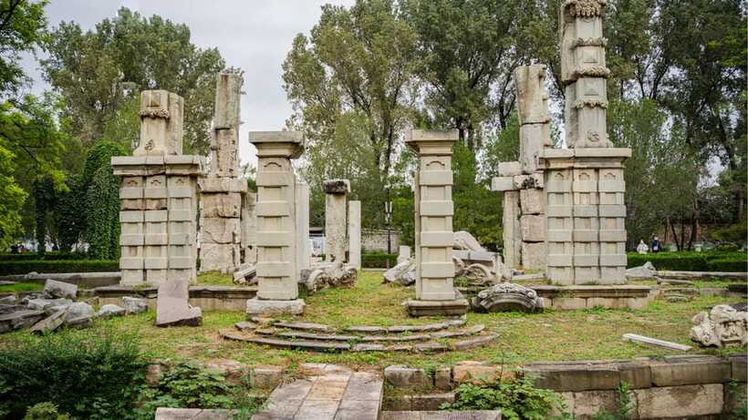 Beijing: YuanMingYuan Park (Garden of Gardens) e-Ticket - A self-guided visit with useful but limited support