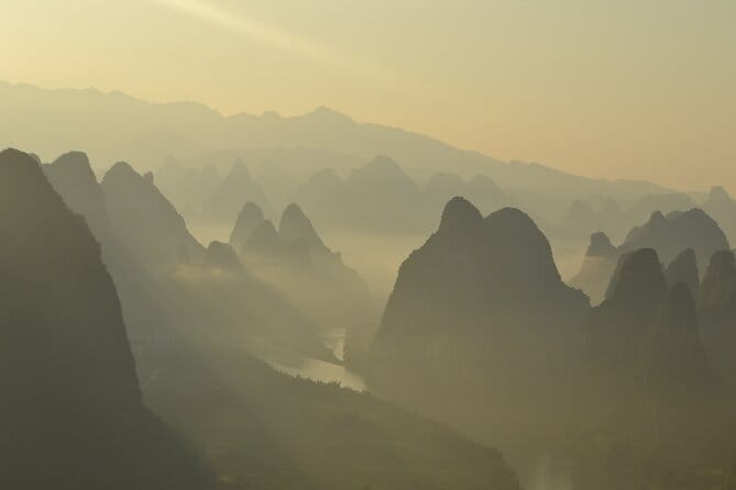 Best of Guilin Li River Xianggong Hill and Yulong River - Xianggong Hill and the best high view
