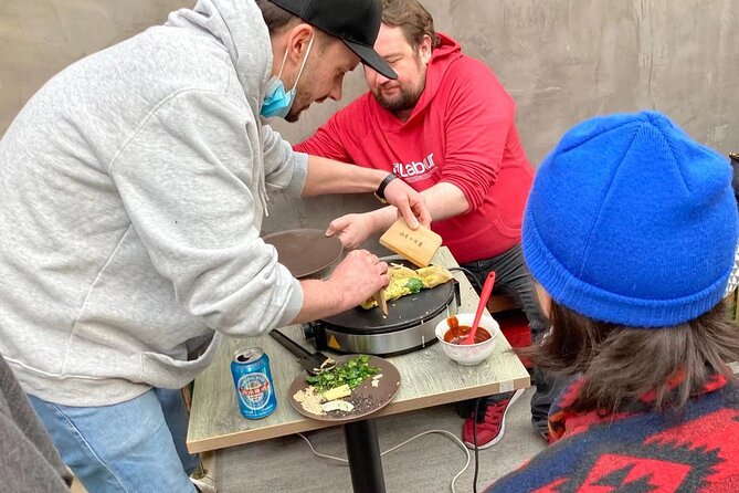 China's Favourite Street Food Cooking Workshop - Choosing fillings from savory to sweet