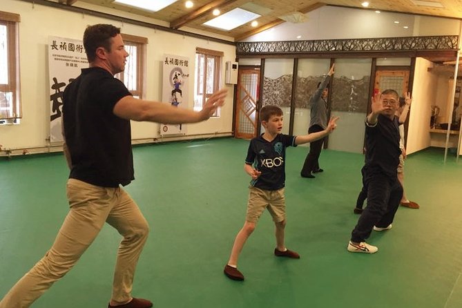 Chinese Kung Fu Experience Class in Beijing - Meeting Master Eric at the Temple of Heaven