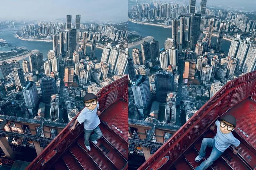 Chongqing: 520m-high Eye Skyview Deck Ticket for Adult - Finding the right entrance and elevators