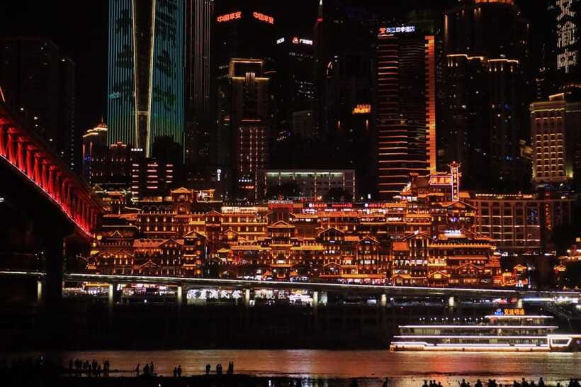 Chongqing Private City Tour: Must-Sees All-in-One - Jiefangbei and Haochi Street: Chongqing’s modern center