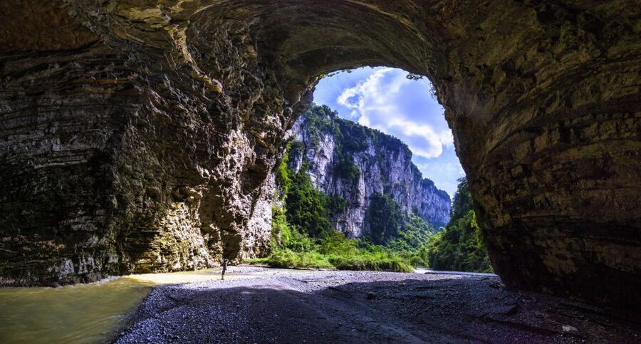 Chongqing: Private Day Tour to Wulong Karst Geological Park - Fairy Mountain’s open meadows and grazing animals