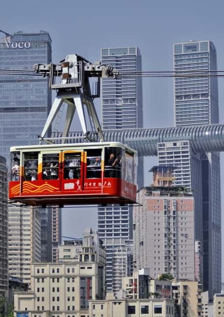 Chongqing: Surreal Urban, Ancient Town, and Secret Viewpoint - Riding Chongqing’s monorail through the city