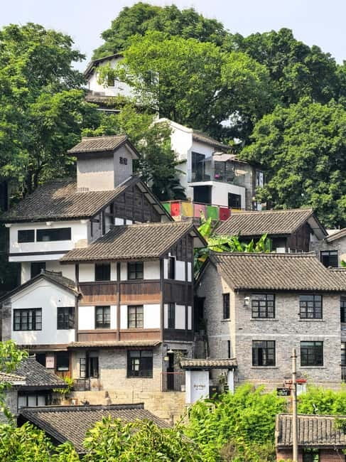Chongqing: Trendy Spots, Cableway & Ferry Private Tour - Sunset ferry across the river