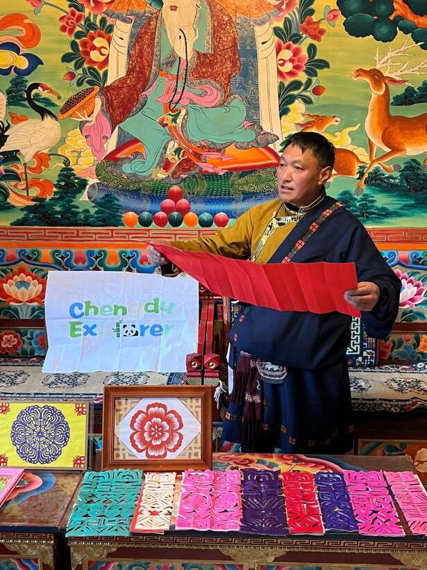 From Chengdu: Tibetan Village Live as a Tibetan Day Tour - A mountain walk with Lungta prayers