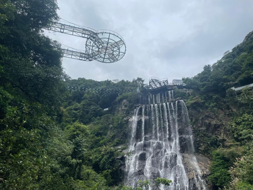 From Guangzhou: Gulong Canyon Private Day Tour - Reaching the 202-meter Glass UFO Platform