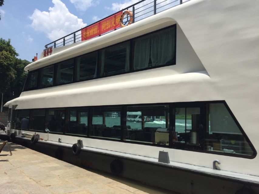From Guilin: 4 Star Luxury Li River Cruise with Buffet Lunch - The 08:00 Pickup and Drive to Zhujiang Pier
