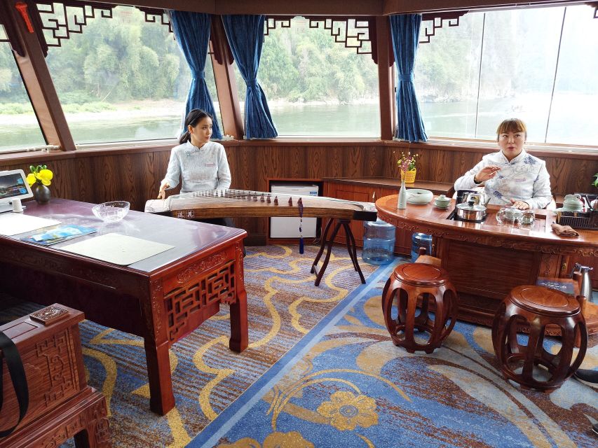 From Guilin: 4 Star Luxury Li River Cruise with Buffet Lunch - The Karst Peaks Along the Li River