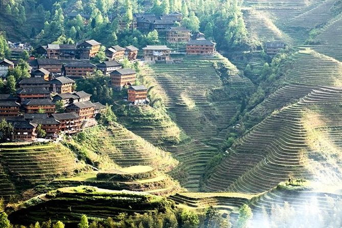 From Guilin/Yangshuo: Longji Rice Terraces and Ethnic Minority Village Day Tour - Lunch at a farmer’s house restaurant