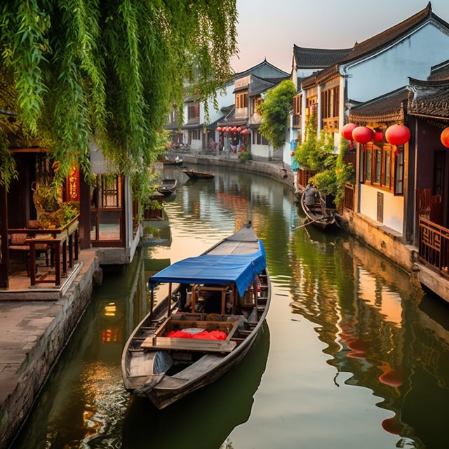 From Shanghai: Private Zhujiajiao Tour with Boat Ride - Old Street and the traditional market