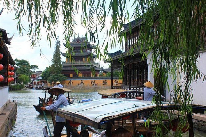 From Shanghai: Zhujiajiao Water Town Private Tour with Boat Ride - Door-to-door transport from central Shanghai