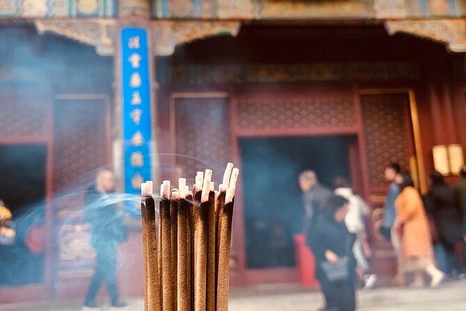 Full Day Private Tour Incredible Beijing City Highlights - Climbing toward the Tower of Buddhist Incense