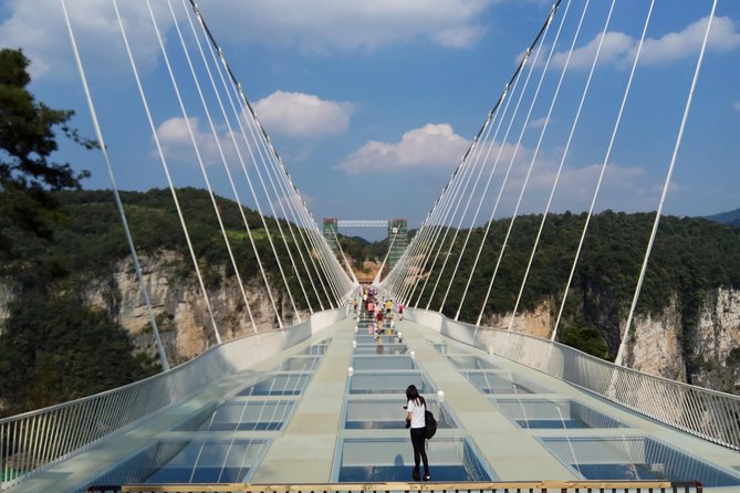 Glass Bridge,Yuanjiajie Avatar Mountain&Tianzi Mountain day tour - Yuanjiajie and the Avatar connection