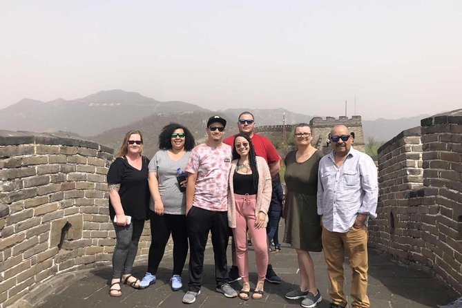 Great Wall & Forbidden City Layover Small Group Tour (8AM-4PM) - The guide and driver setup