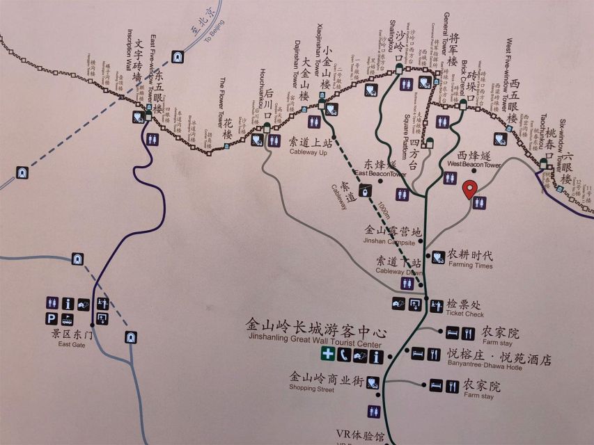 Great Wall Jinshanling To Simatai West Hiking Private Tour - Starting at Brick Crenel and walking toward East Five-window Tower