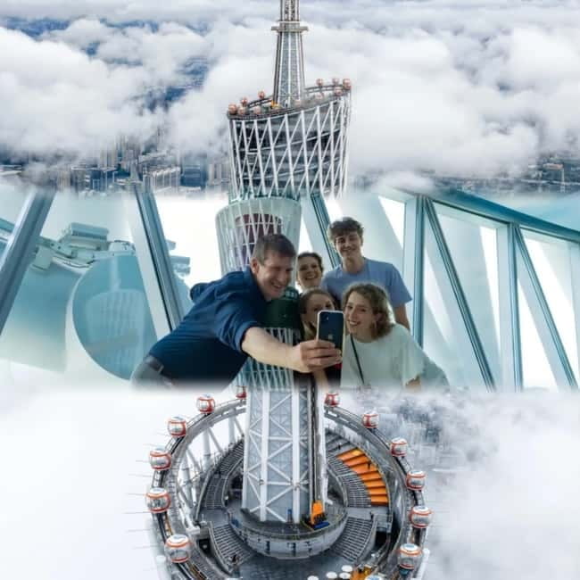 Guangzhou：Canton Tower skyview Ticket 433m/450m/488m - Getting to the tower by metro
