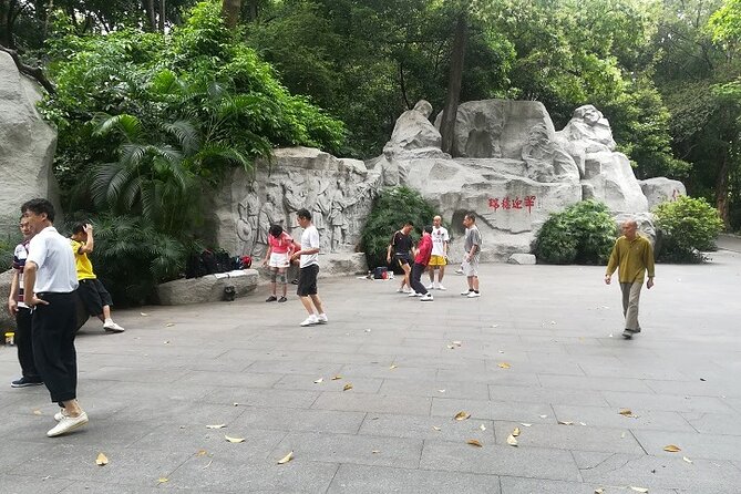 Guangzhou City Tour for Travellers from Hong Kong by Bullet Train - Shamian Island, colonial buildings, and quiet walking