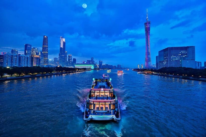 Guangzhou: Pearl River 1-hour Night Cruise (Optional Piers) - Key points to know before booking