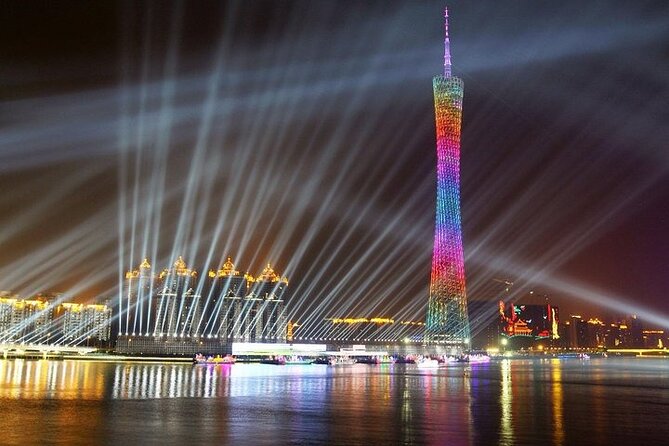 Guangzhou Pearl River Night Cruise and Canton Tower Private Tour - The Pearl River cruise after dark
