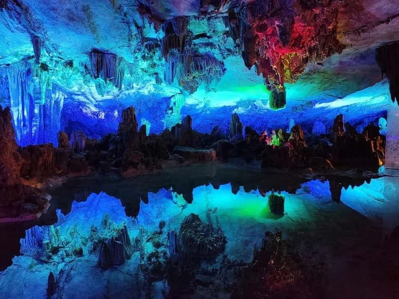 Guilin: 1-Day Cave, Xianggong Hill, Bamboo Boat & Show - Xianggong Hill: the view worth the short climb