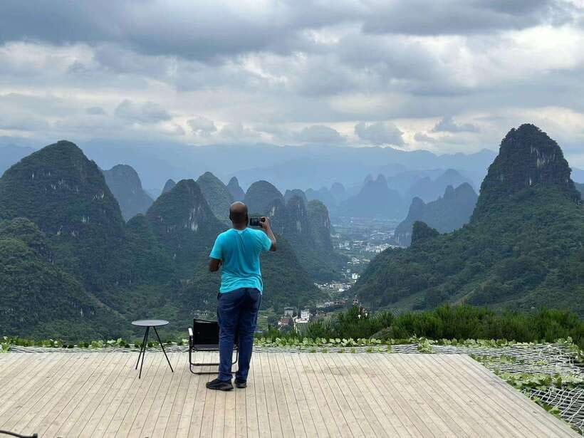 Guilin:1-Day Yangshuo bird's eye view mountains private tour - Key Points at a Glance