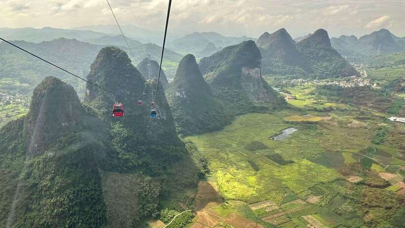 Guilin:1-Day Yangshuo bird's eye view mountains private tour - What the Private Car and Guide Add