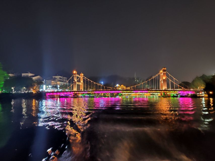 Guilin: Four Lakes Night Cruise with Round-trip Transfer - Practical comfort and timing tips