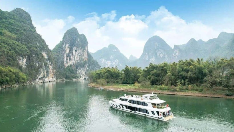 Guilin: Li River Cruise, Yangshuo Biking & Flexible Pricing - Four hours among the Li River peaks