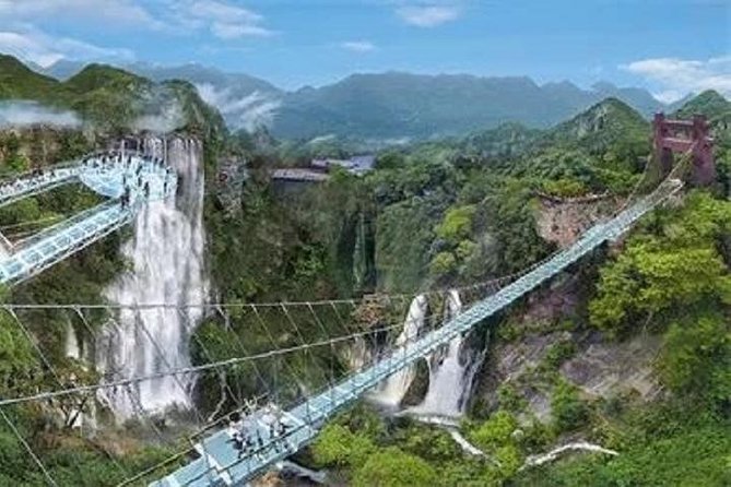 Gulong Gorge Skywalk Glass Bridge and Waterfall View Private Tour - Key points to know before you go