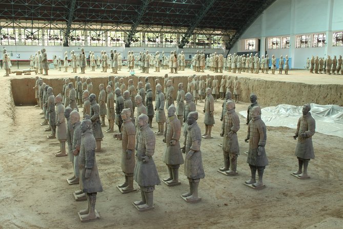 Half-Day Tour: Terracotta Warriors and Horses Museum - Entering the three pits of the museum