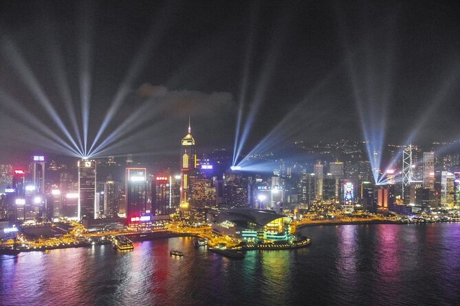 Hong Kong Guided Dinner + Laser Show Lounge Entry (2023) | 200+ booked - Yau Ma Tei Fruit Market in 20 minutes