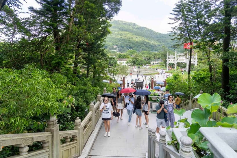 Hong Kong: Lantau VIP Priority Cable Car, Big Buddha & Tai O - Riding the Ngong Ping 360 cable car